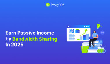 Earning by bandwidth-sharing